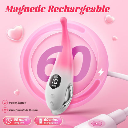 Clitoral Vibrator Sex Toys for Women, Vibrators Clit G-Spot Nipple Stimulator, High Frequency Personal Massager Wand Dildo Sex Toy for Clitoris with 10 Modes Sex Toy4woman Adult Sex Toys Anal Sex Toys