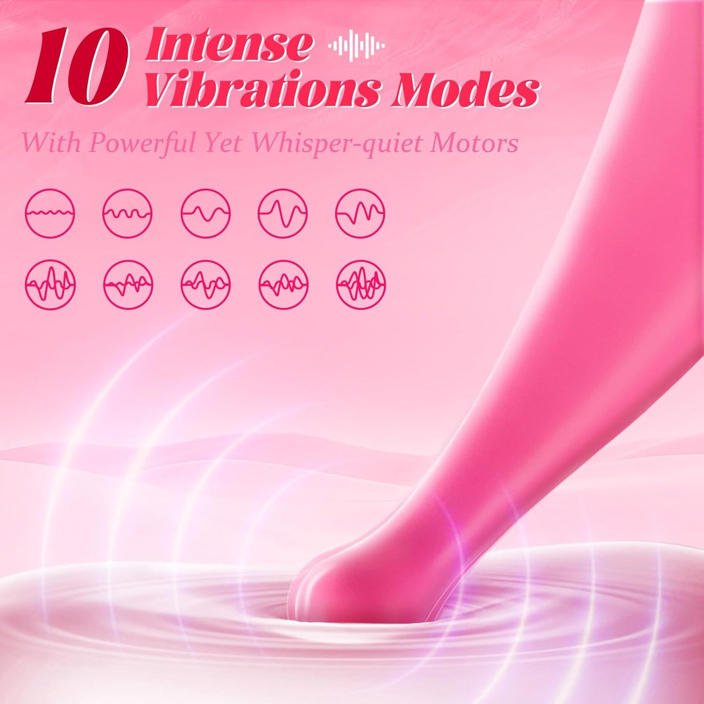 Clitoral Vibrator Sex Toys for Women, Vibrators Clit G-Spot Nipple Stimulator, High Frequency Personal Massager Wand Dildo Sex Toy for Clitoris with 10 Modes Sex Toy4woman Adult Sex Toys Anal Sex Toys