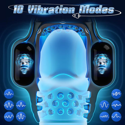 Masturbator Sex Toys Male Masturbator Penis Trainer 10 Vibrating Modes APP Control Male Sex Toys Adult Toys Male Mastutbators Penis Vibrators Sex Toys4mens UK, Male Sex Toys Stroker Sex Toys for Men